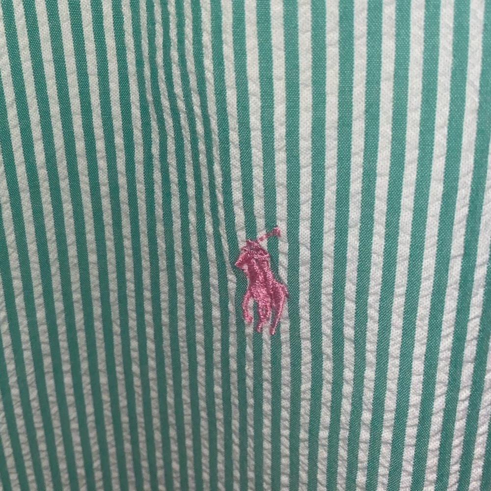 Ralph Lauren seersucker shirt - Picture 2 of 5
